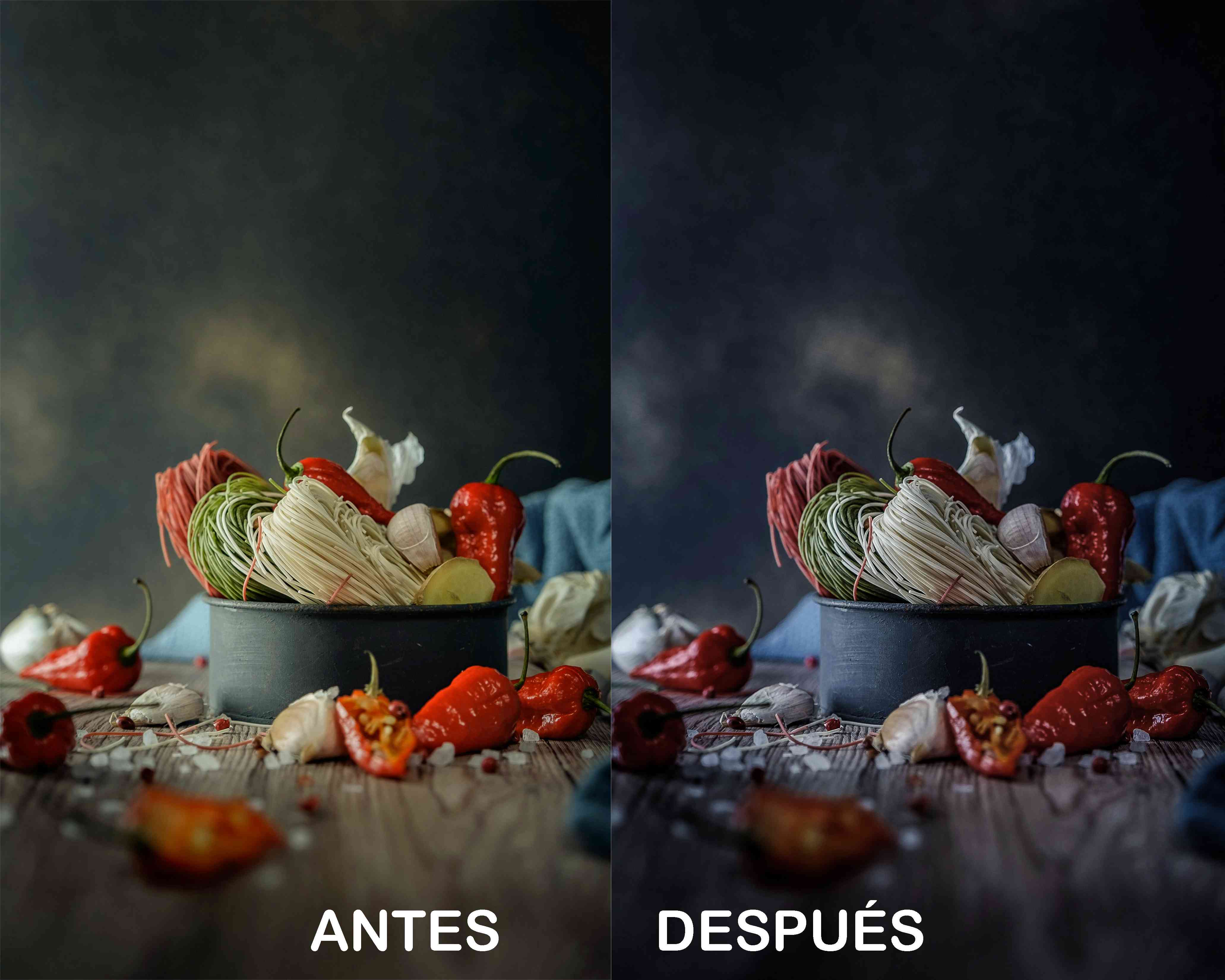 Gastronomía Oscura – Preset Gratis