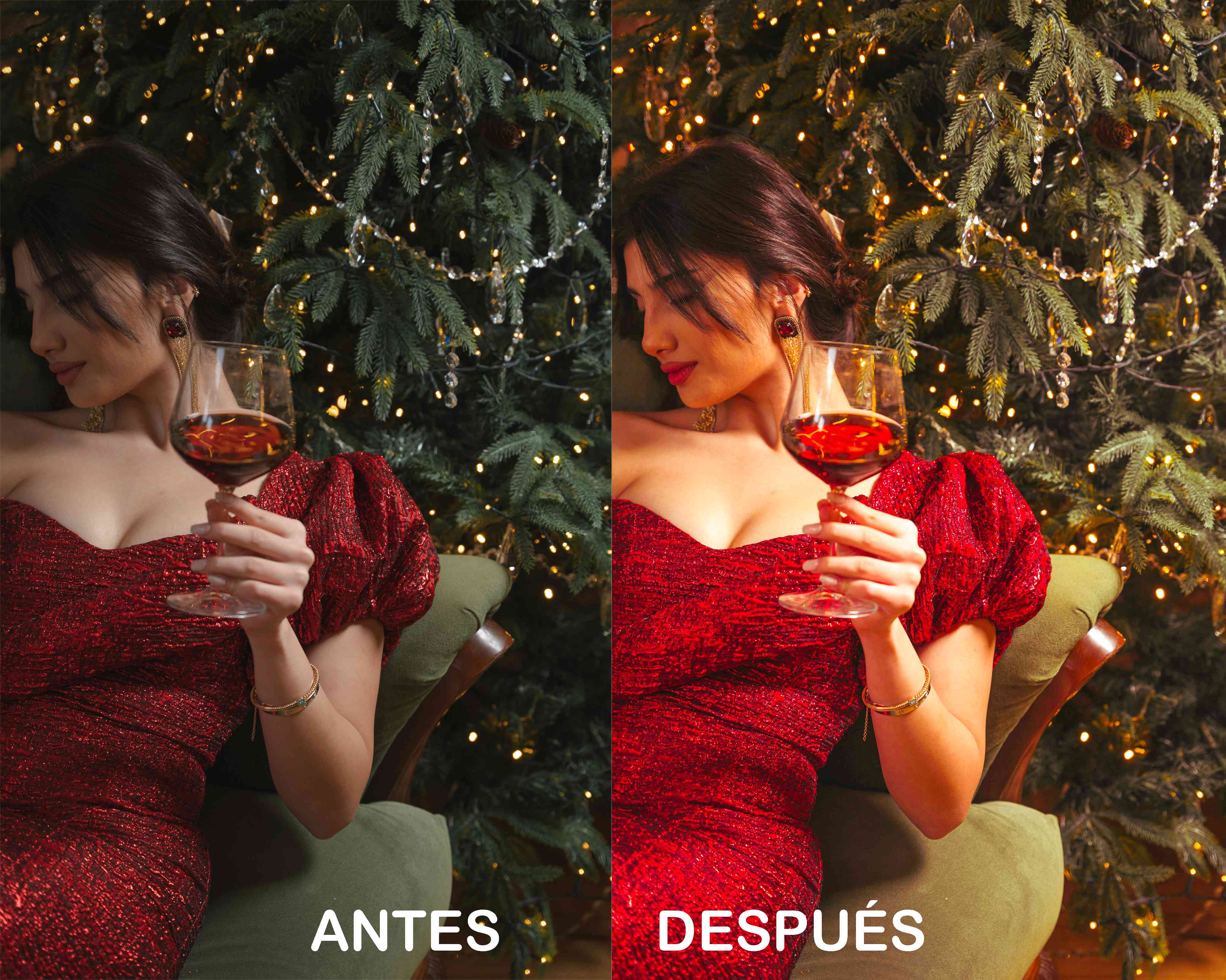 Navidad Alegre – Preset Gratis