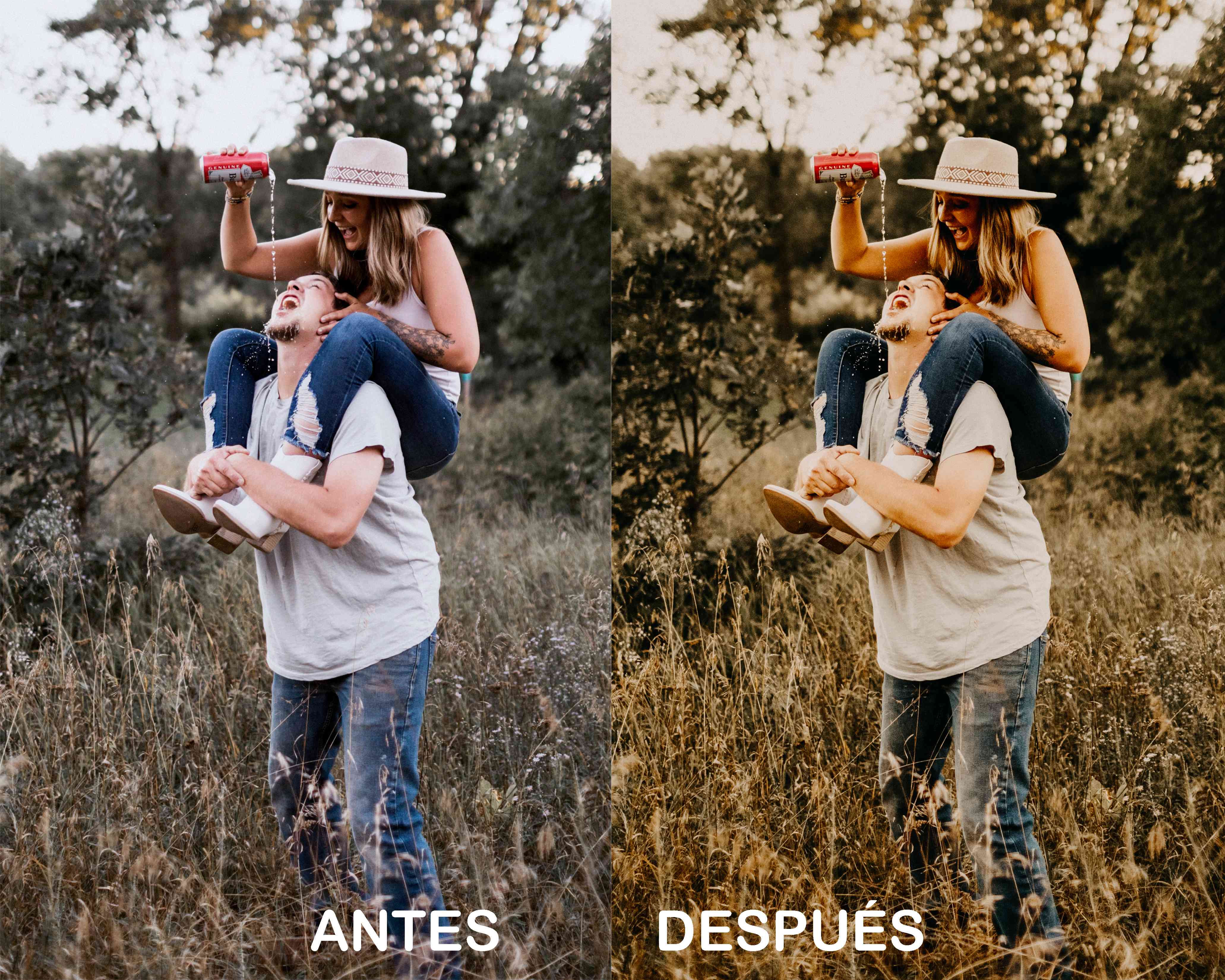 Película Instantánea – Preset Gratis